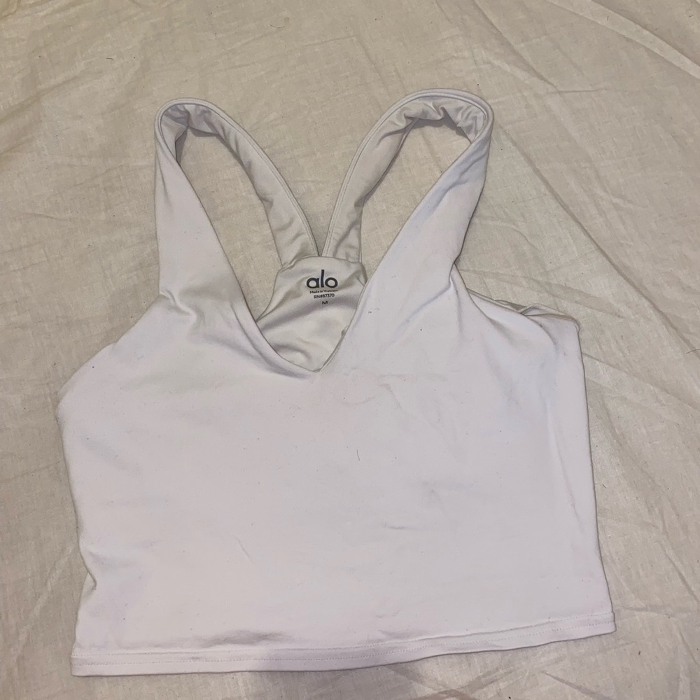 Ivory bra tank ALO